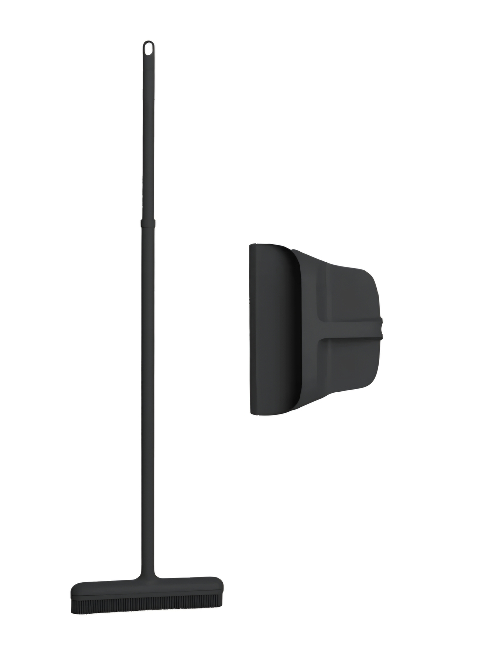 Dotti Black Best Broom and Dustpan Set - Picture 2 of 4
